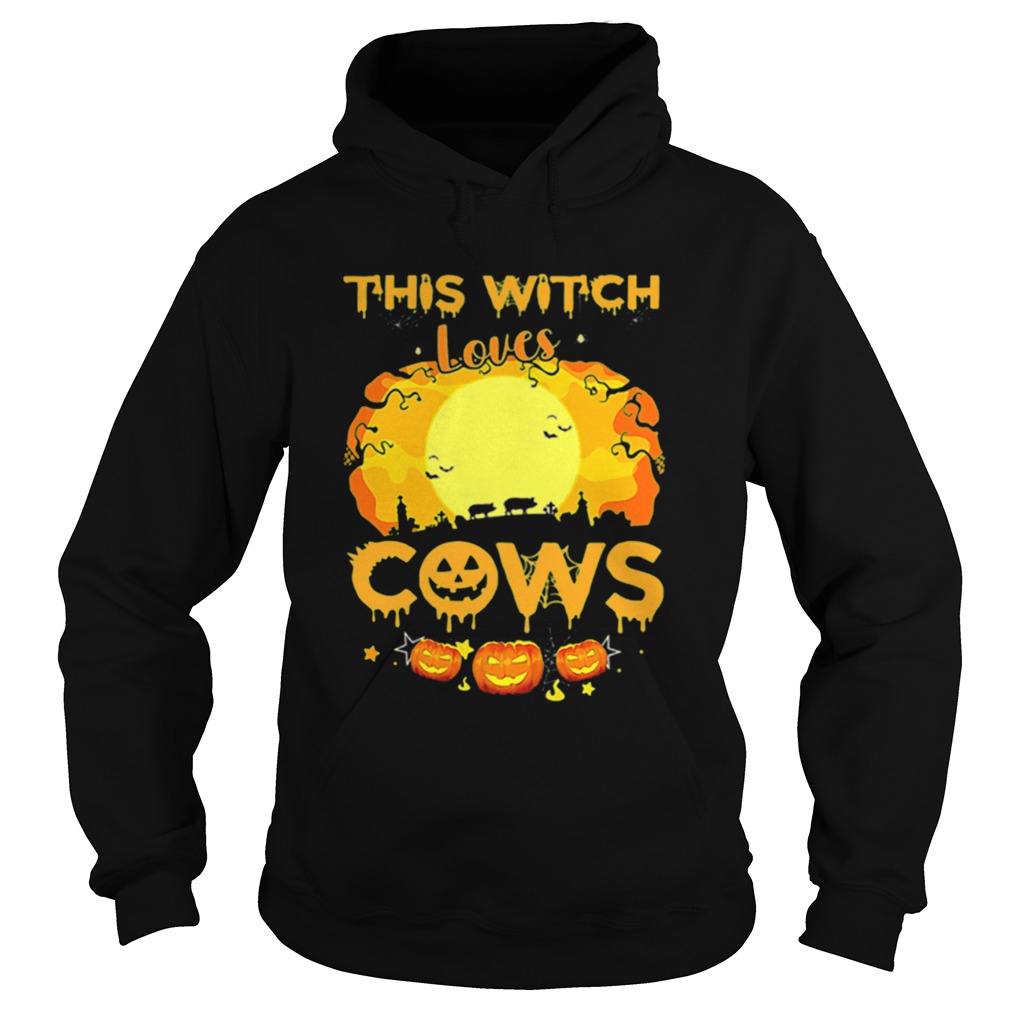 Halloween This Witch Loves Pigs Cows Pumpkins shirt Halloween This Witch Loves Pigs Cows Pumpkins shirt