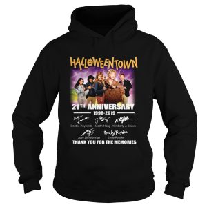 Halloween Town 21th anniversary 1998 2019 thank you for the memories shirt