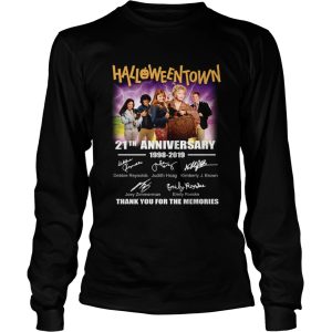Halloween Town 21th anniversary 1998 2019 thank you for the memories shirt