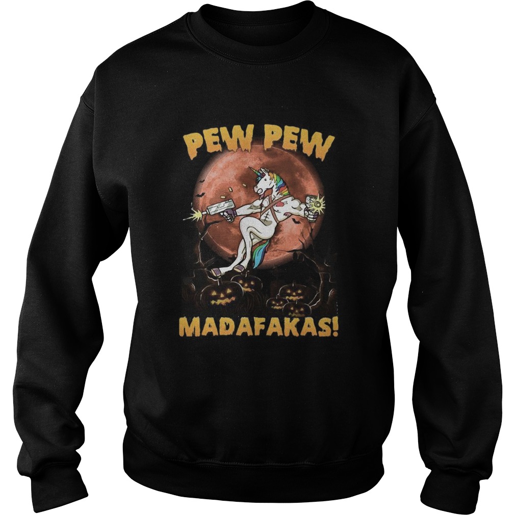 Halloween Unicorn Pew Pew Madafakas Blood Moon shirt Halloween Unicorn Pew Pew Madafakas Blood Moon shirt