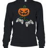 Halloween Video Game Controller Pumpkin shirt