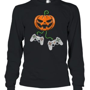 Halloween Video Game Controller Pumpkin shirt