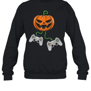 Halloween Video Game Controller Pumpkin shirt
