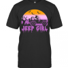 Halloween Witch Drive Jeep Jeep Girl T-Shirt