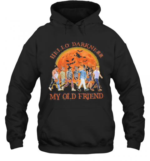 Halloween Witch Hello Darkness My Old Friend Moon T-Shirt Halloween Witch Hello Darkness My Old Friend Moon T-Shirt