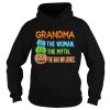 Halloween Women Mom Grandma The Woman The Myth The Bad Influence TShirt
