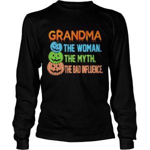 Halloween Women Mom Grandma The Woman The Myth The Bad Influence TShirt
