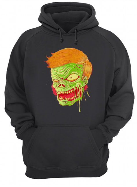 Halloween angry zombie face shirt Halloween angry zombie face shirt