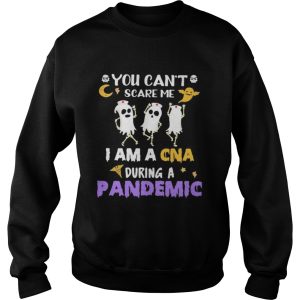 Halloween boo you cant scare me i am a cna during a pandemic shirt