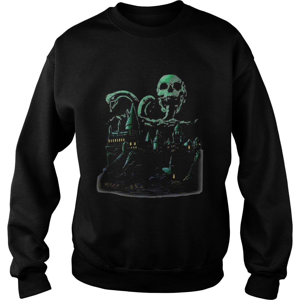Halloween castle skull snakes shirt Halloween castle skull snakes shirt