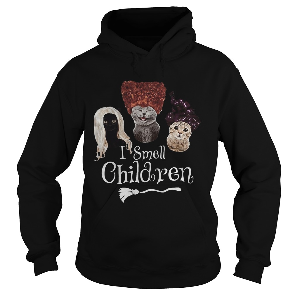 Halloween cats hocus pocus i smell children shirt Halloween cats hocus pocus i smell children shirt