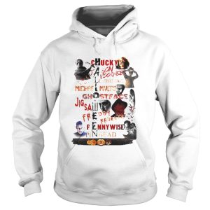 Halloween chucky jason voorhees leatherface michael myers ghostface jigsaw shirt