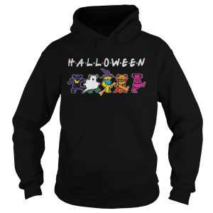 Halloween friends grateful dead bear dancing shirt