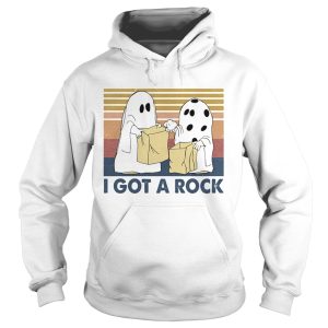 Halloween ghost i got a rock vintage retro shirt