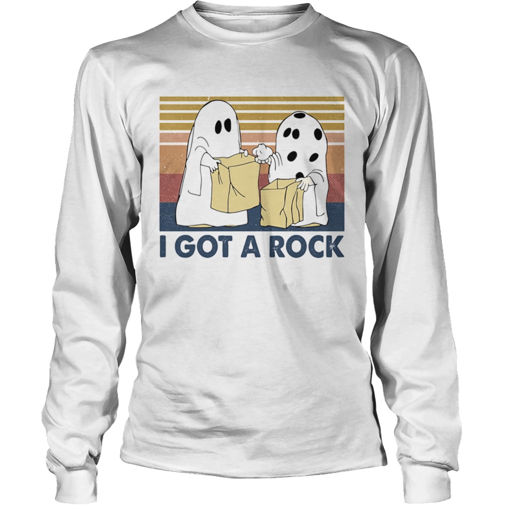 Halloween ghost i got a rock vintage retro shirt Halloween ghost i got a rock vintage retro shirt