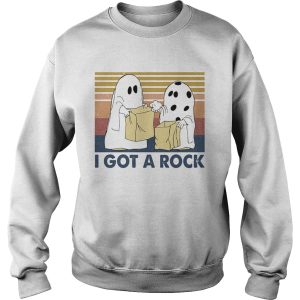 Halloween ghost i got a rock vintage retro shirt 3