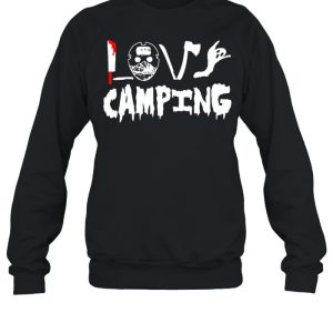 Halloween ghost love camping shirt