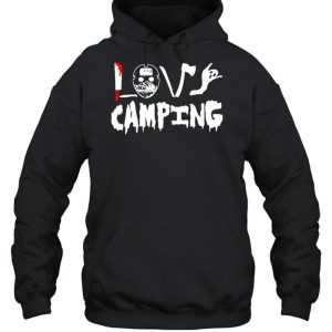 Halloween ghost love camping shirt 3