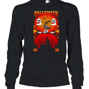 Halloween ghost witch vaccine shirt