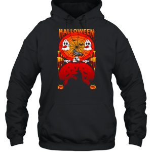 Halloween ghost witch vaccine shirt 3