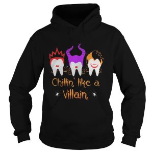 Halloween hocus pocus dental chillin like a villain shirt
