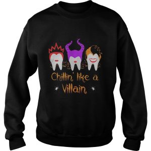 Halloween hocus pocus dental chillin like a villain shirt