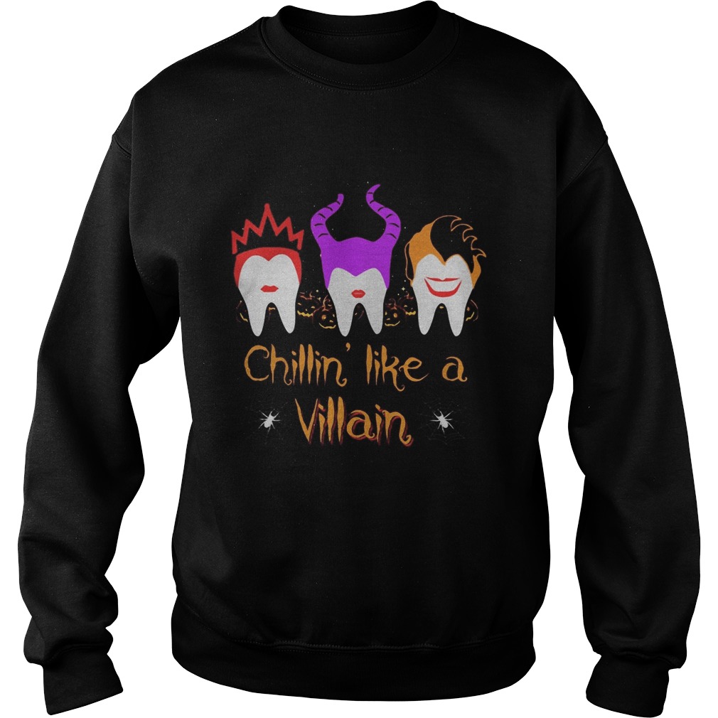 Halloween hocus pocus dental chillin like a villain shirt Halloween hocus pocus dental chillin like a villain shirt