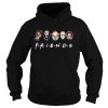Halloween horror characters friends shirt