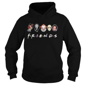 Halloween horror characters friends shirt