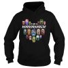 Halloween i am a horror aholic heart shirt