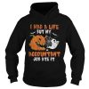 Halloween i had a life but my accountant job ate it shirt