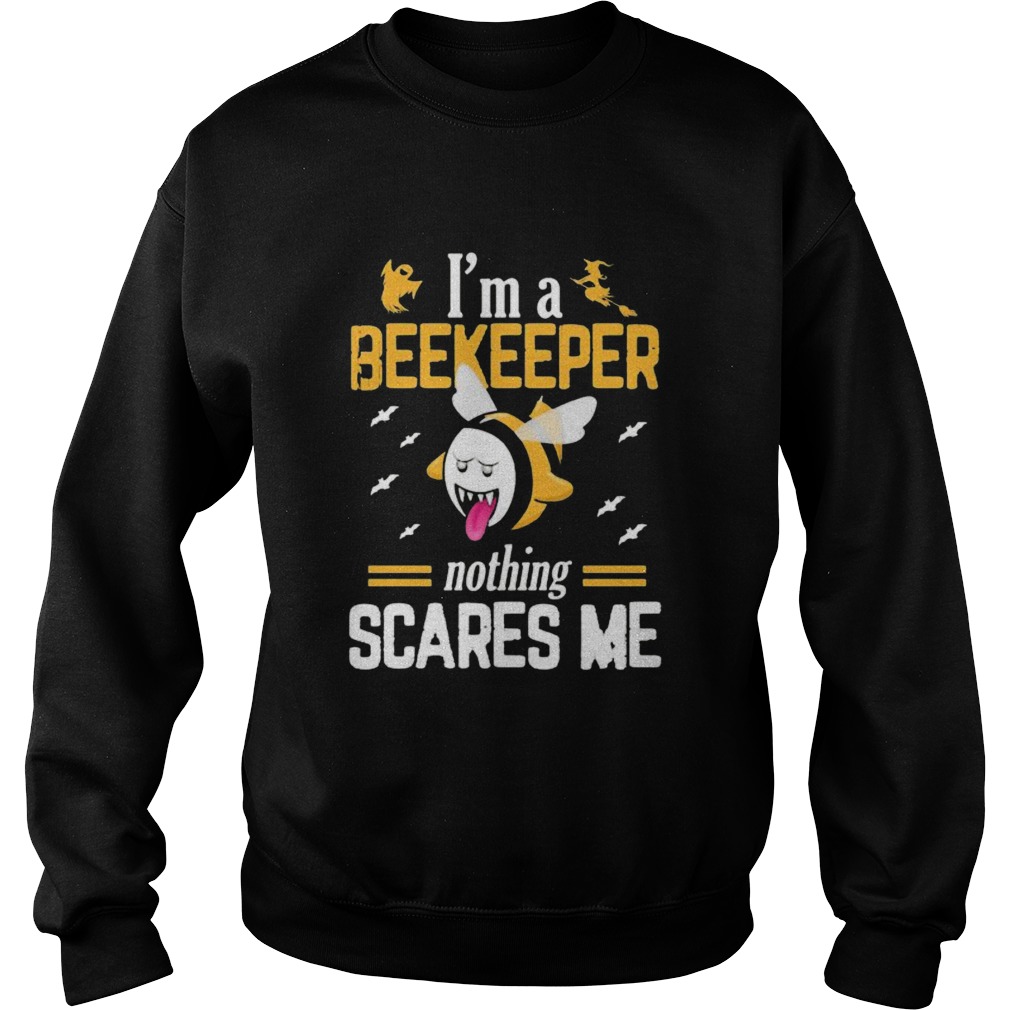 Halloween im a beekeeper nothing scares me shirt Halloween im a beekeeper nothing scares me shirt