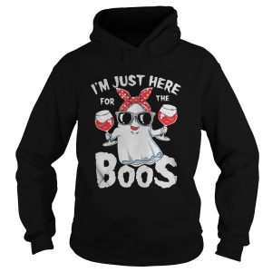 Halloween im just here for the boos shirt