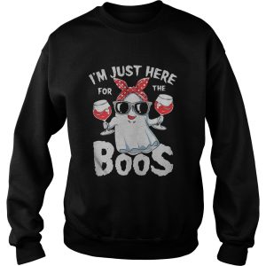 Halloween im just here for the boos shirt