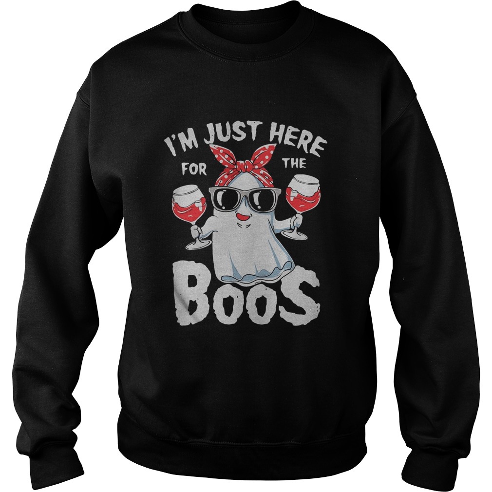 Halloween im just here for the boos shirt Halloween im just here for the boos shirt