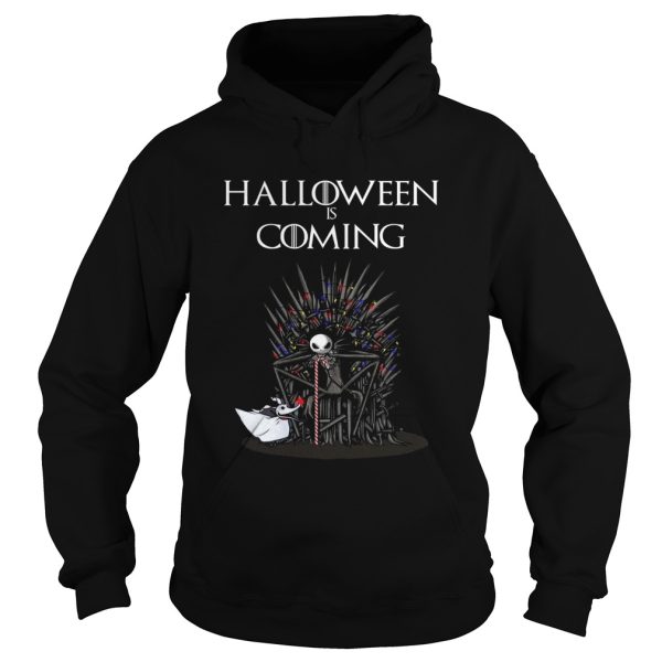 Halloween is coming Jack Skellington Throne shirt