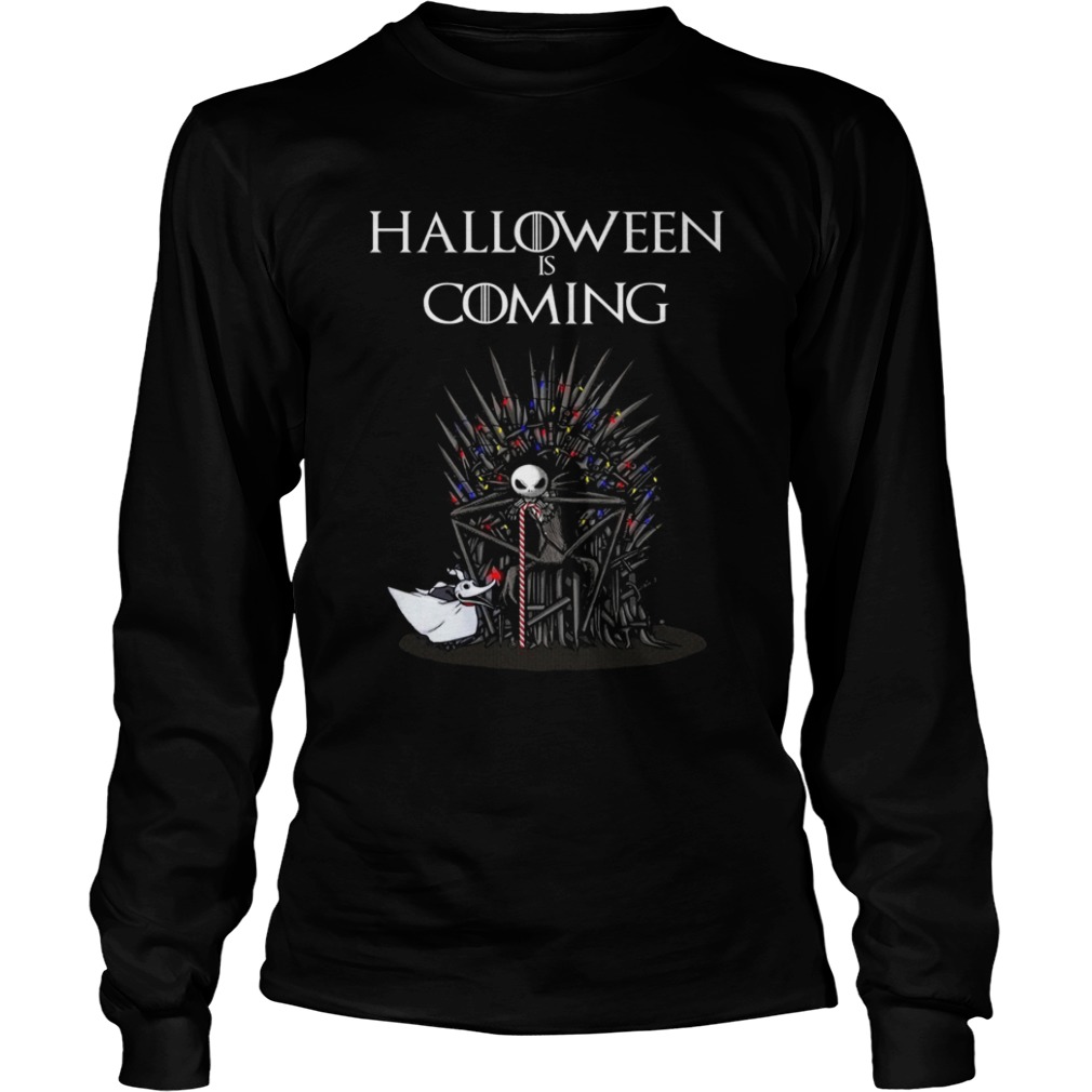 Halloween is coming Jack Skellington Throne shirt Halloween is coming Jack Skellington Throne shirt