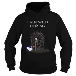 Halloween is coming Jack Skellington iron throne shirt