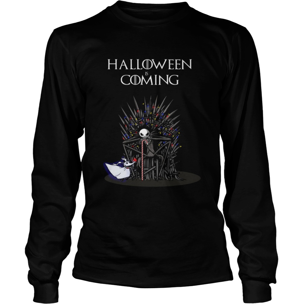 Halloween is coming Jack Skellington iron throne shirt Halloween is coming Jack Skellington iron throne shirt