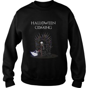 Halloween is coming Jack Skellington iron throne shirt 3