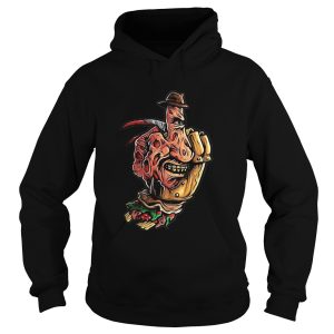 Halloween jeanne loves horror on freddy krueger 2 shirt