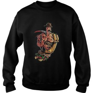 Halloween jeanne loves horror on freddy krueger 2 shirt