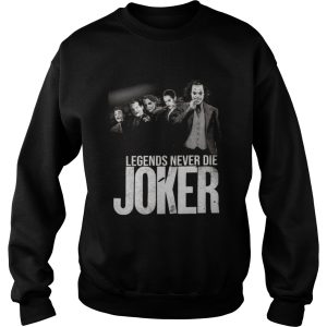 Halloween legends never die joker shirt
