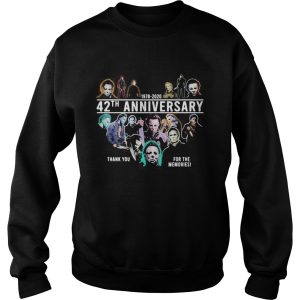 Halloween michael myers 1978 2020 42th anniversary thank you for the memories shirt