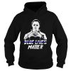 Halloween michael myers blue lives matter heart american flag independence day shirt