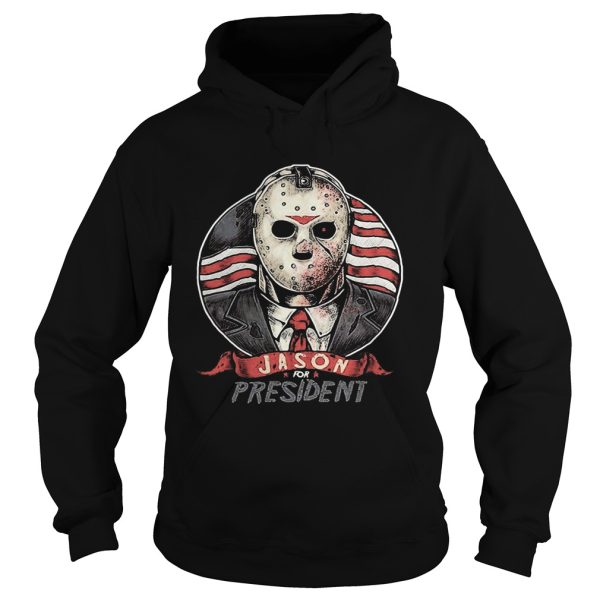 Halloween michael myers jason for president american flag independence day shirt