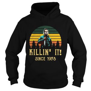 Halloween michael myers killin it since 1978 vintage retro shirt