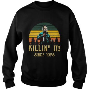 Halloween michael myers killin it since 1978 vintage retro shirt