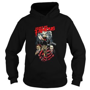 Halloween michael myers make me famous moon shirt