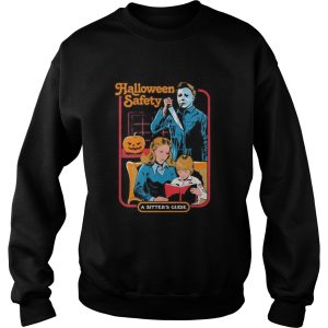 Halloween michael myers safety a sisters guide shirt